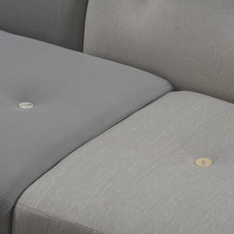 Bild 6 zu Objekt, Zweiersofa 'Polder' mit Ottoman, 2005 (Entwurf), Hella Jongerius, Vitra, Birsfelden, 182C 993