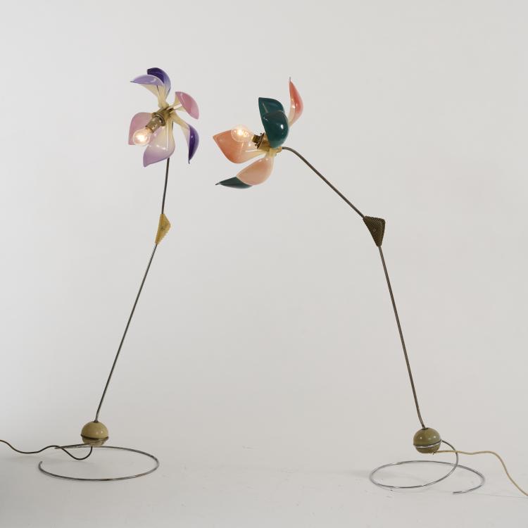 Bild 2 zu Objekt, Zwei Bodenleuchten 'Symanka Sy 1', 1959 (Entwurf), G&uuml;nter Ssymmank, Integra, Berlin, 183A 313
