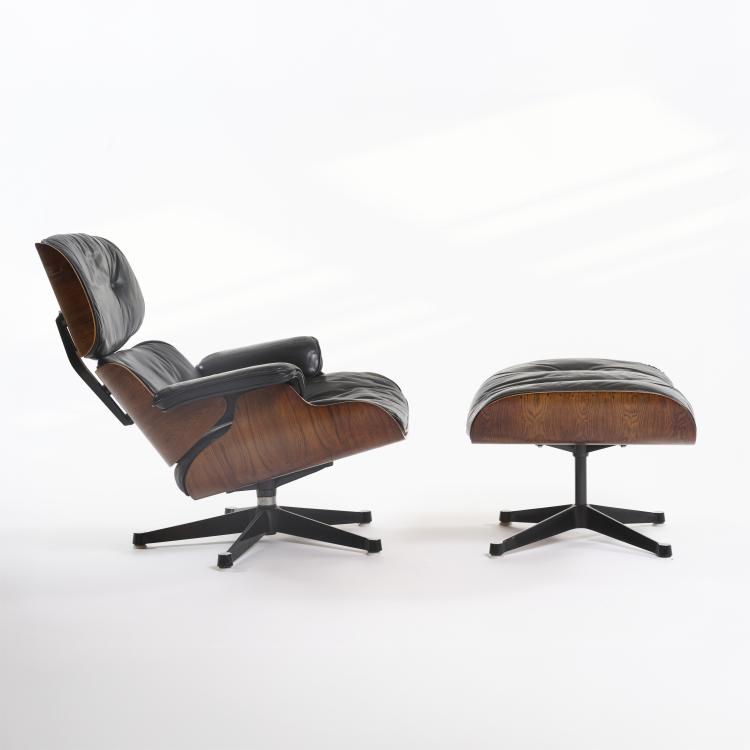 Bild 4 zu Objekt, Lounge Chair '670' mit Ottoman '671', 1956 (Entwurf), Charles Eames,Ray Eames, Vitra Birsfelden f&uuml;r Herman Miller, Zeeland., 