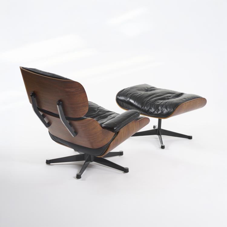 Bild 6 zu Objekt, Lounge Chair '670' mit Ottoman '671', 1956 (Entwurf), Charles Eames,Ray Eames, Vitra Birsfelden f&uuml;r Herman Miller, Zeeland., 