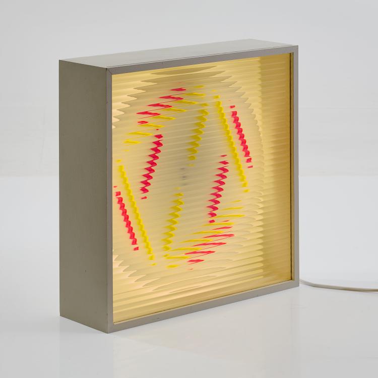 Hauptbild zu Objekt, Kinetisches Lichtobjekt, 2025, Werner Hirschmeier, 183C 848