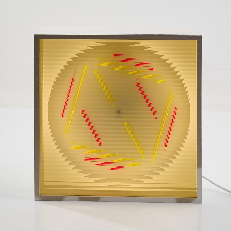 Bild 1 zu Objekt, Kinetisches Lichtobjekt, 2025, Werner Hirschmeier, 183C 848