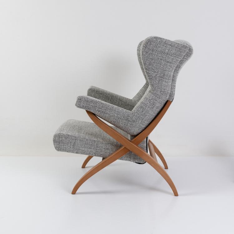 Bild 1 zu Objekt, Armlehnsessel 'Fiorenza', 1952 (Entwurf), Franco Albini, Arflex, Mailand / Milan, 182C 837