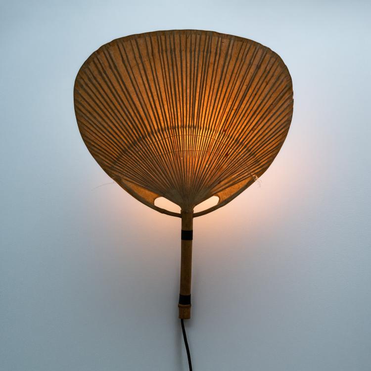 Hauptbild zu Objekt, Wall light 'Uchiwa III', 1973 (design), Ingo Maurer, Design M, Maurer, Ingo, M&uuml;nchen, 182C 775