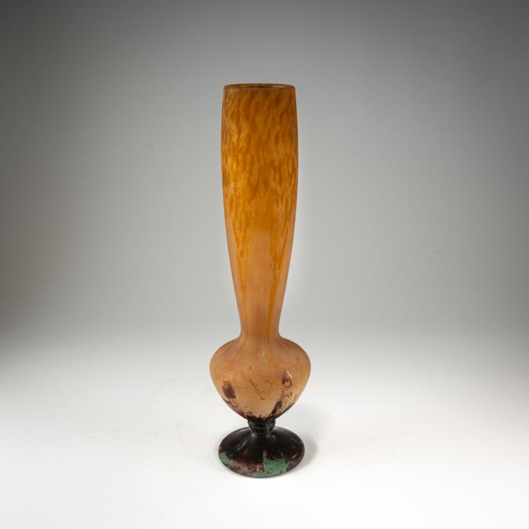 Bild 1 zu Objekt, Tall Vase, c. 1910, Daum Fr&egrave;res, Nancy, 182A 31