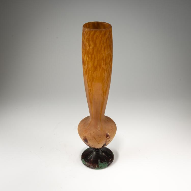 Bild 2 zu Objekt, Tall Vase, c. 1910, Daum Fr&egrave;res, Nancy, 182A 31