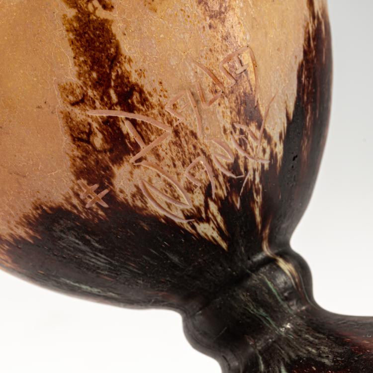 Bild 3 zu Objekt, Tall Vase, c. 1910, Daum Fr&egrave;res, Nancy, 182A 31