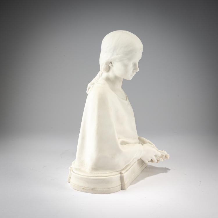 Bild 1 zu Objekt, Bust 'Les Rameaux', c. 1900, S&egrave;vres, Manufacture Nationale de, 182A 423