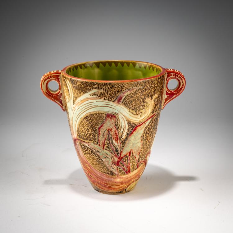 Bild 2 zu Objekt, Henkel vase, c. 1905, Keller & Guerin, Lun&eacute;ville, 182A 341