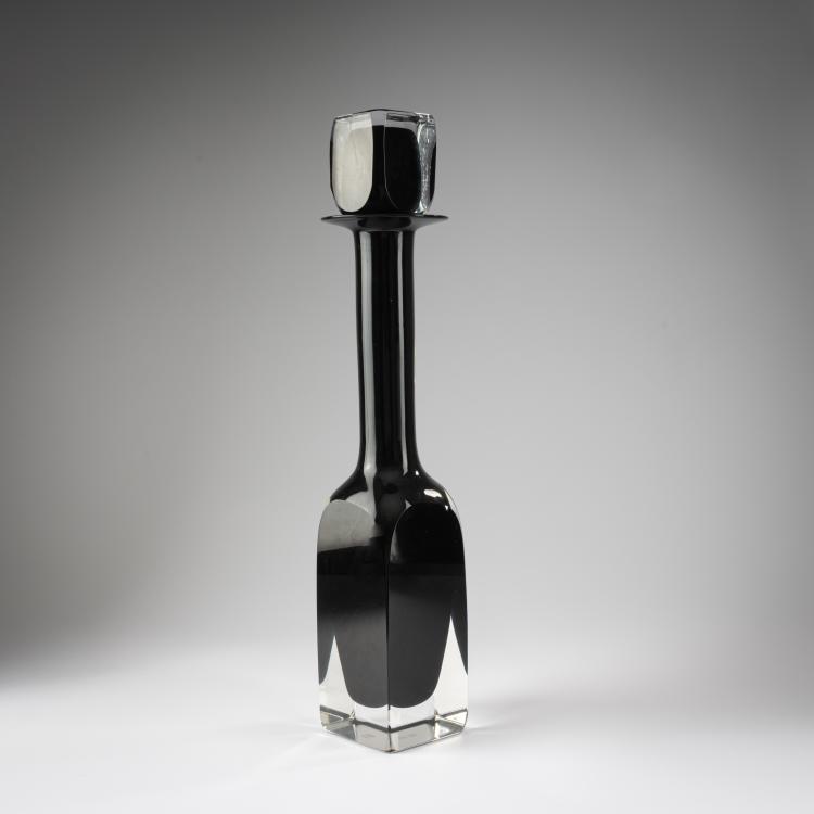 Bild 1 zu Objekt, Flasche mit Stopfen 'Sommerso', 1963, Mario Pinzoni, Seguso Vetri d'Arte, Murano, 183B 781