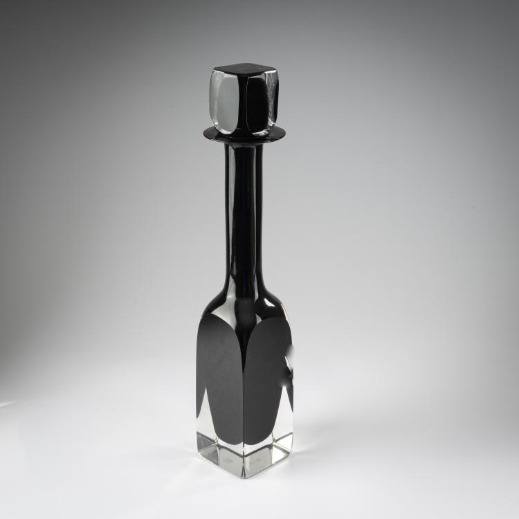 Bild 2 zu Objekt, Flasche mit Stopfen 'Sommerso', 1963, Mario Pinzoni, Seguso Vetri d'Arte, Murano, 183B 781