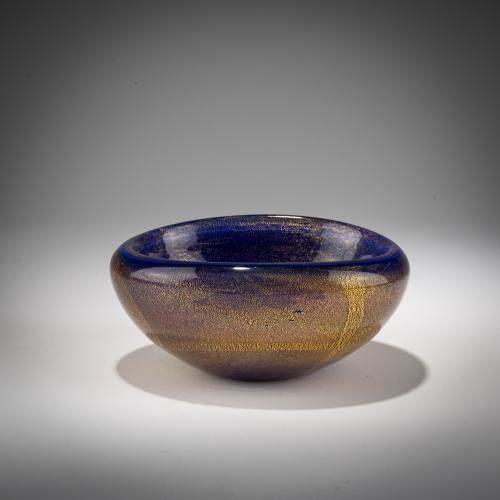 Schale 'Blu oro', um 1950