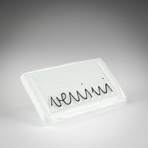 Werbeschild 'Venini', 1960er Jahre