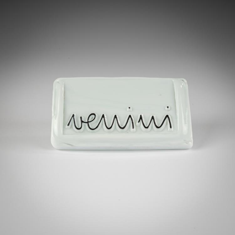 Bild 1 zu Objekt, Werbeschild 'Venini', 1960er Jahre, Venini, Murano, 183B 771