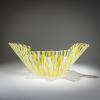 Vase 'Fazzoletto a canne', um 1950