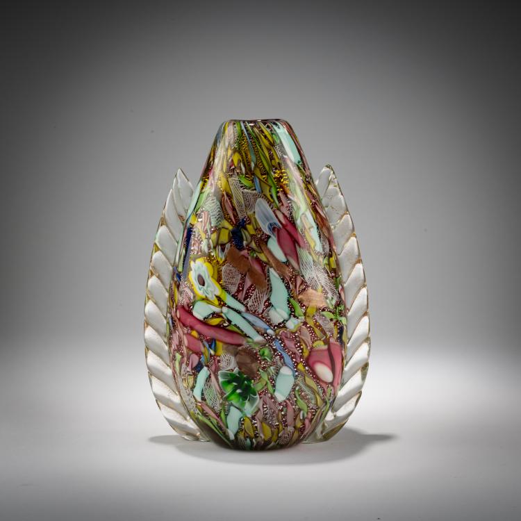 Hauptbild zu Objekt, 'Bizantino' vase, 1956, A.Ve.M, Murano, 183B 757