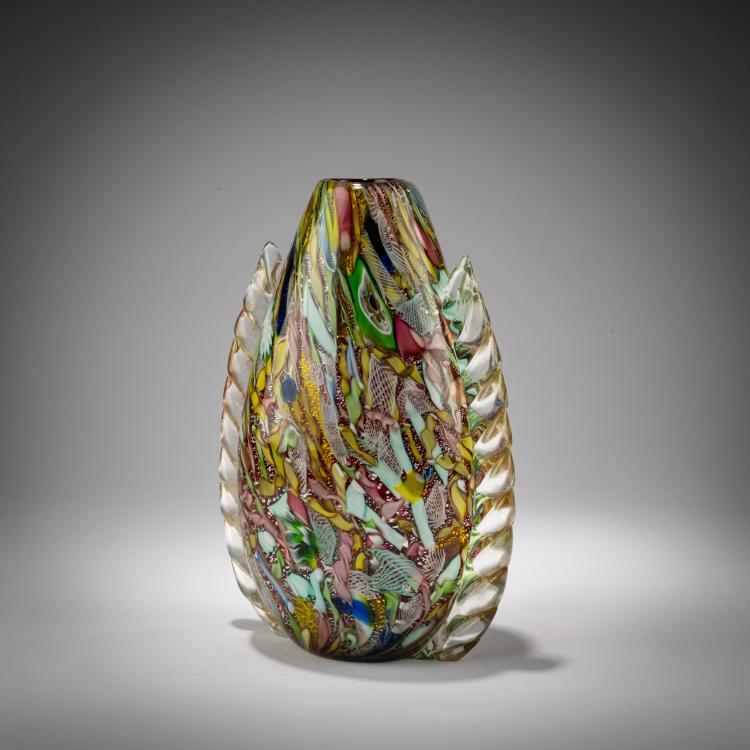 Bild 2 zu Objekt, 'Bizantino' vase, 1956, A.Ve.M, Murano, 183B 757