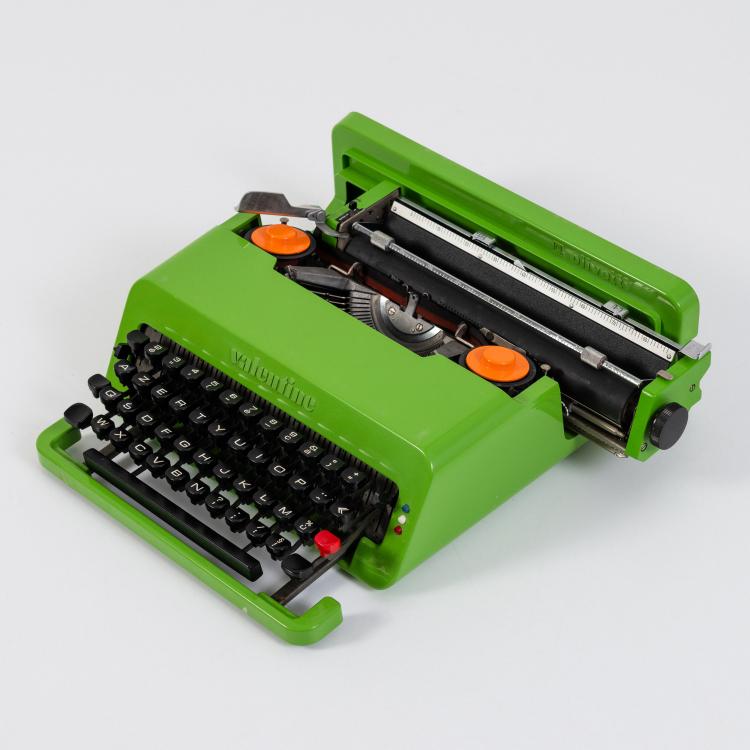 Hauptbild zu Objekt, Rare 'Valentine' typewriter, 1969 (design), Perry A. King,Ettore Sottsass, Olivetti, Ivrea., 182B 641