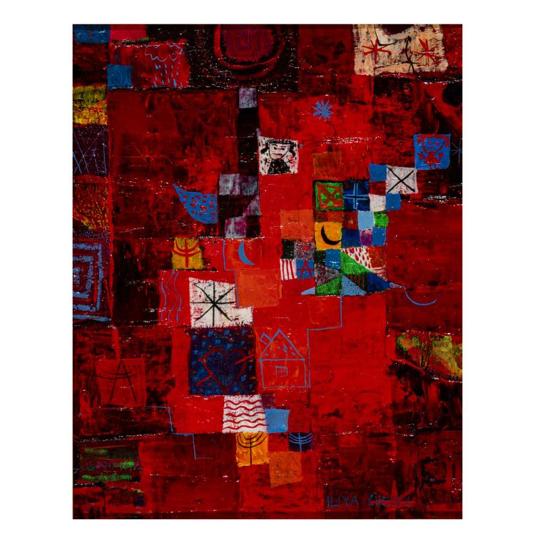 Hauptbild zu Objekt, 'Nest of Moon' und 'Red Doll', circa 2000, Iliya Zhelev, 183C 888