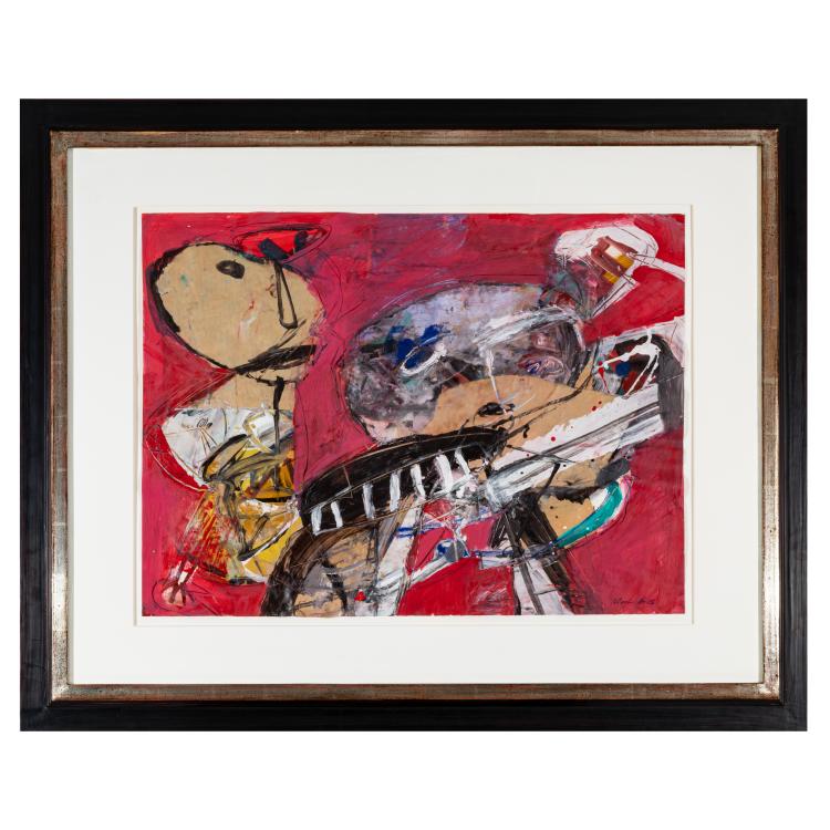 Bild 1 zu Objekt, Abstrakte Komposition, 1982, Thomas Niggl, 183C 873