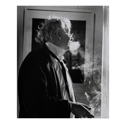 Portrait photograph 'Horst Janssen', 1987