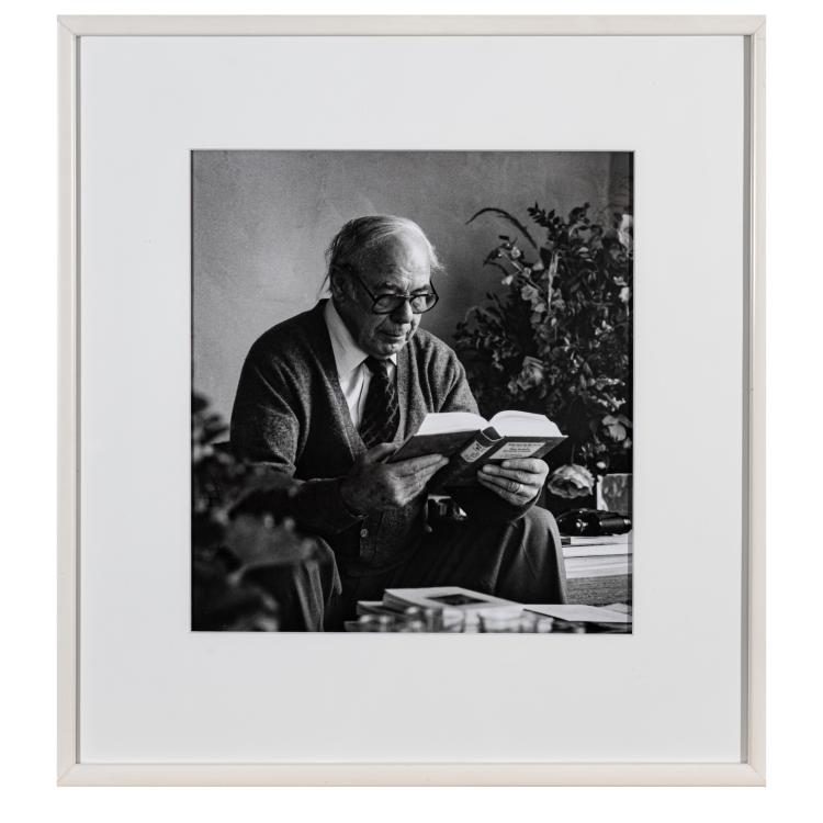 Bild 3 zu Objekt, Portrait photograph 'Horst Janssen', 1987, Ingrid von Kruse, 183C 976