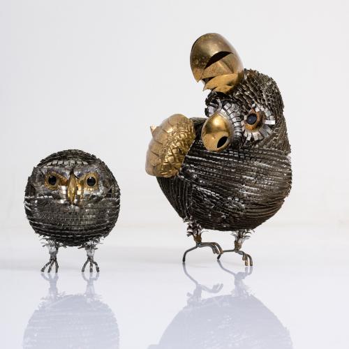 Eule und Papagei, 1960er Jahre (Entwurf)