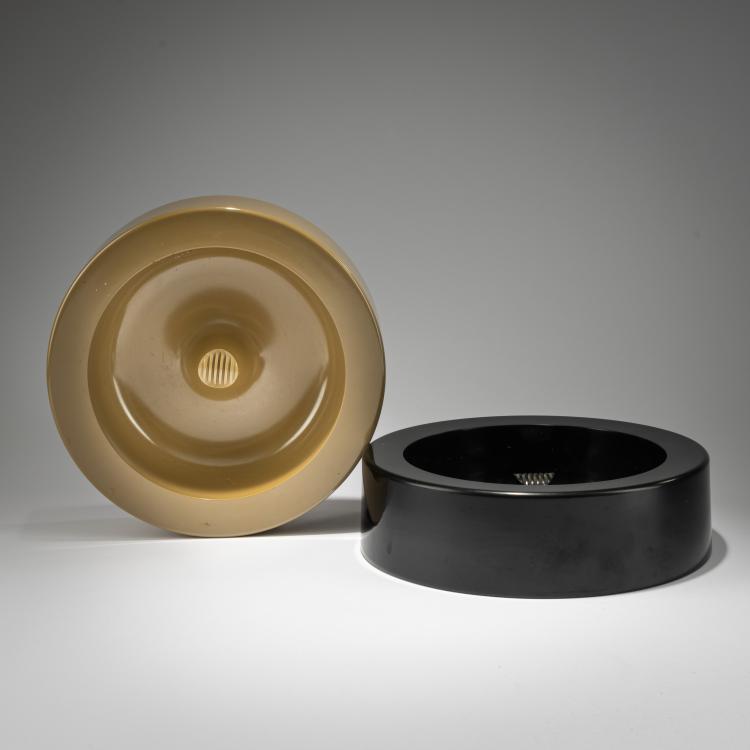 Bild 1 zu Objekt, Zwei Schalen 'Molokai' - '3092A', 1970 (Entwurf), Enzo Mari, Danese, Mailand / Milan, 183A 426