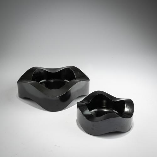 Zwei 'Sinus' Aschenbecher, 1967 (Entwurf)