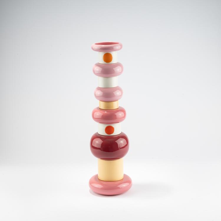 Hauptbild zu Objekt, Mini-Totem aus der Serie 'Flavia', 1964 (Entwurf), Ettore Sottsass, Bitssoi, Montelupo, 183A 86