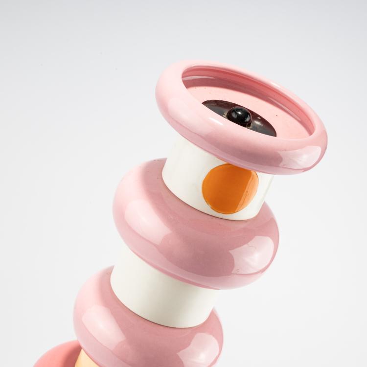 Bild 1 zu Objekt, Mini-Totem aus der Serie 'Flavia', 1964 (Entwurf), Ettore Sottsass, Bitssoi, Montelupo, 183A 86