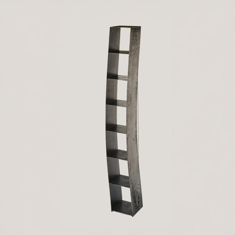 Bild 1 zu Objekt, 'Verspanntes Regal', 1982 (Entwurf), Wolfgang Laubersheimer, Laubersheimer, Wolfgang, 183A 562