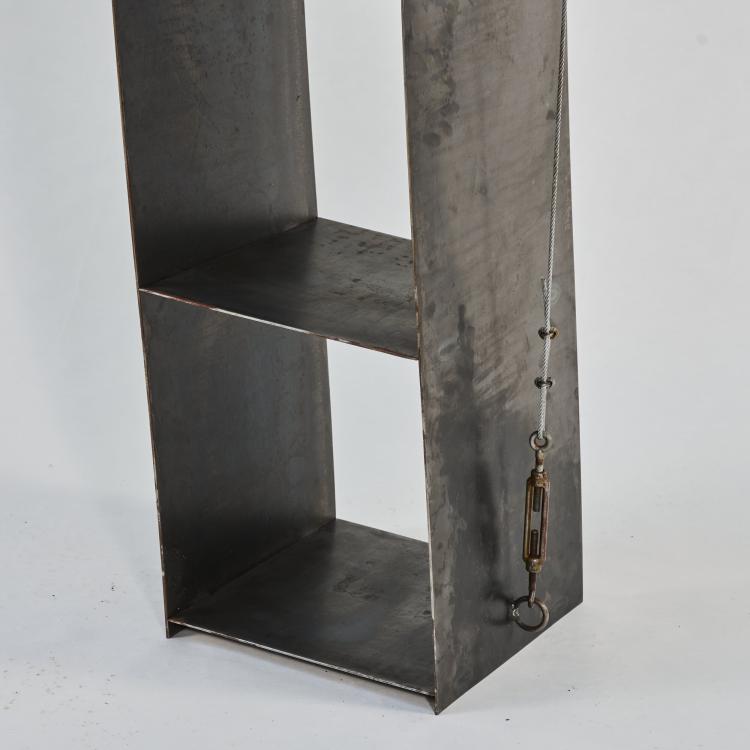 Bild 3 zu Objekt, 'Verspanntes Regal', 1982 (Entwurf), Wolfgang Laubersheimer, Laubersheimer, Wolfgang, 183A 562