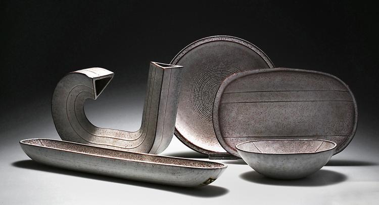 Hauptbild zu Objekt, 14 Geschirrteile, 1968/69 (Entwurf), Alessio Tasca, Atelier Tasca, Nove, 183A 78