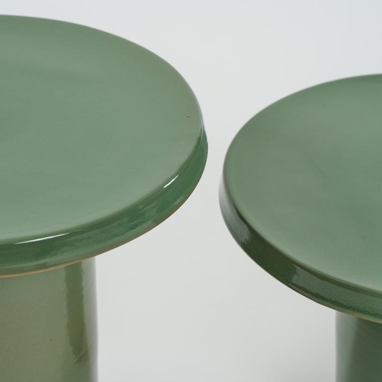 Bild 2 zu Objekt, Zwei Beistelltische, 1970er Jahre (Entwurf), Italien / Italy, 183A 483