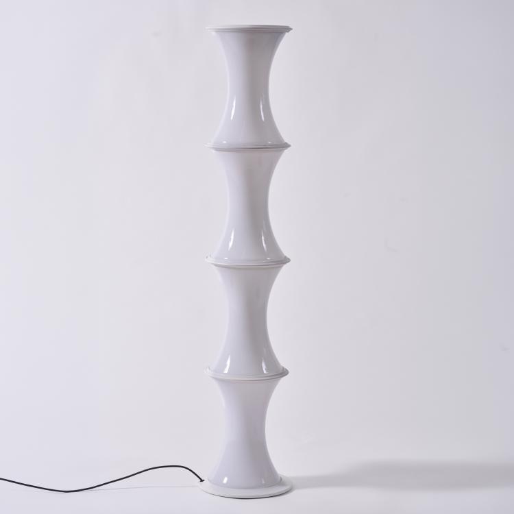 Hauptbild zu Objekt, Stehleuchte 'Bamboo', um 1970 (Entwurf), Enrico Tronconi, Tronconi, Corsico, 183A 473