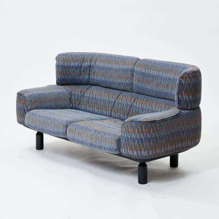 Bild 2 zu Objekt, Zweisitzersofa 'Bull', 1987 (Entwurf), Gianfranco Frattini, Cassina, Mailand / Milan, 183A 592