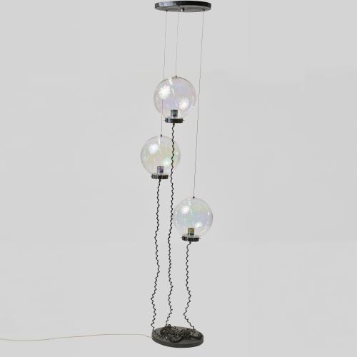 Decken- / Bodenleuchte 'Bubbles', 1970er Jahre (Entwurf)
