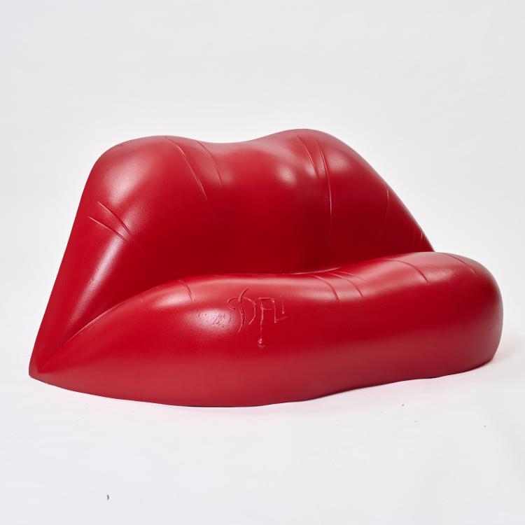 Bild 1 zu Objekt, Sofa 'Dalilips', 1936 (Entwurf), Salvador Dal&iacute;,Oscar Tusquets Blanca, bd, Barcelona, 