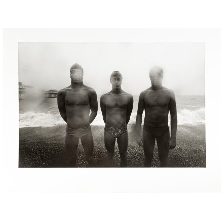 Hauptbild zu Objekt, 'Die Kanalschwimmer', 1977, Andr&eacute; Gelpke, 183C 972