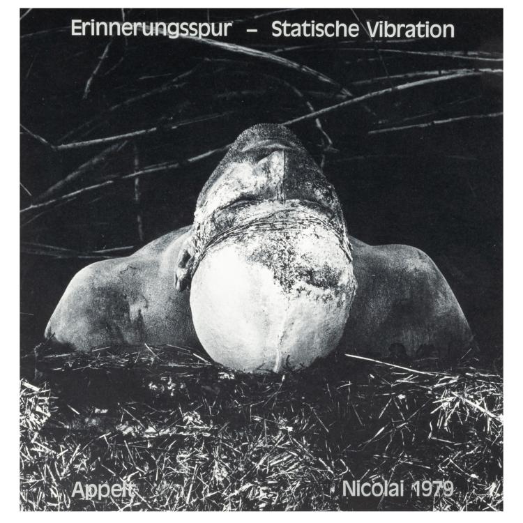 Bild 2 zu Objekt, Photographie und Publikation 'Erinnerungsspur &ndash; Statische Vibration', 1978/79, Dieter Appelt, 183C 974