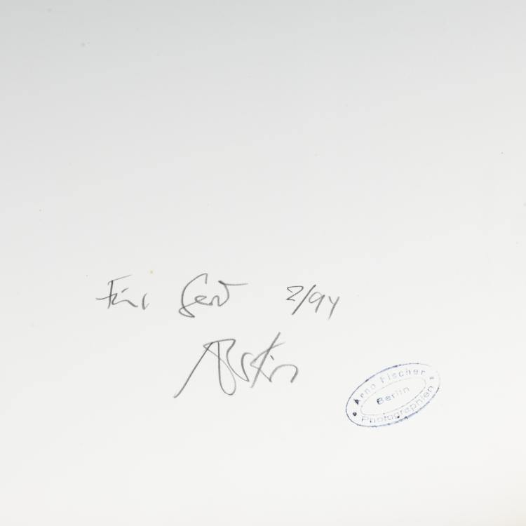 Bild 1 zu Objekt, 'M&uuml;ritz, DDR', 1956 (Abzug sp&auml;ter), Arno Fischer, 183C 960