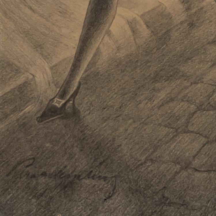 Bild 2 zu Objekt, 'Caf&eacute;', circa 1950, Walter Schnackenberg, 183C 859