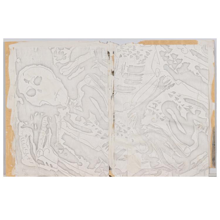 Hauptbild zu Objekt, Ohne Titel (Grab), circa 1981, Herbert Zangs, 183C 872