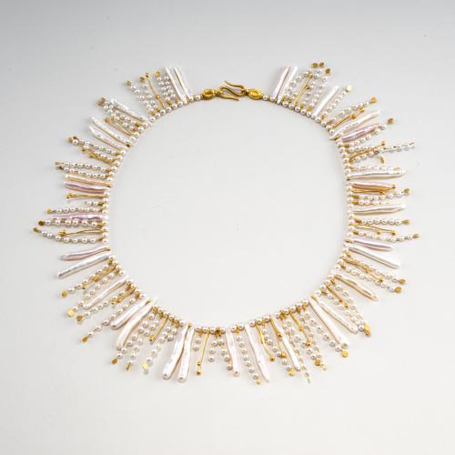 Necklace with freshwater pearls, c. 2015