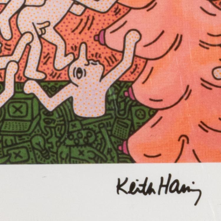 Bild 1 zu Objekt, Untitled, 1980s (printed later), Keith Haring (after), 183C 945