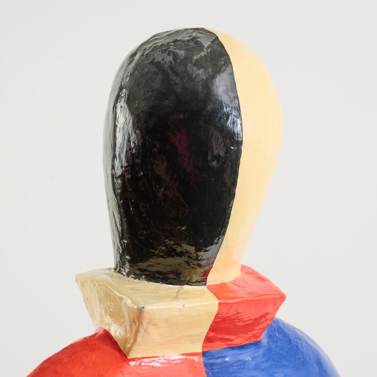 Bild 2 zu Objekt, 'Sportler', 1931 (Entwurf), Kasimir Sewerinowitsch Malewitsch (nach), SRGF (Salomon R. Guggenheim Foundation), USA, 183A 498