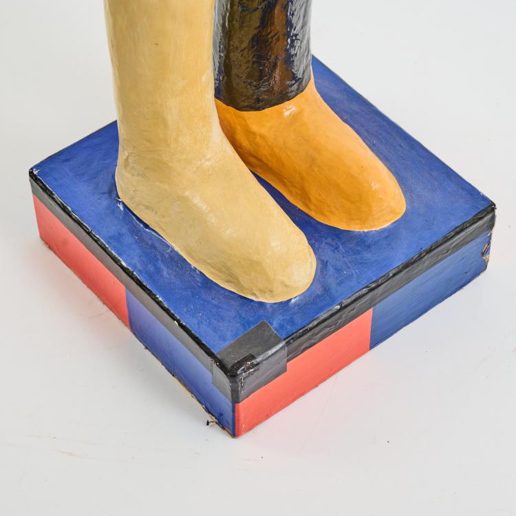 Bild 3 zu Objekt, 'Sportler', 1931 (Entwurf), Kasimir Sewerinowitsch Malewitsch (nach), SRGF (Salomon R. Guggenheim Foundation), USA, 183A 498