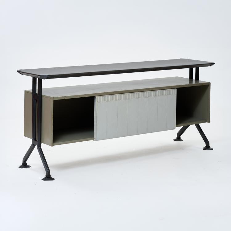 Bild 1 zu Objekt, Sideboard 'Arco', 1963 (Entwurf), Studio B.B.P.R., Olivetti, Ivrea, 183A 367