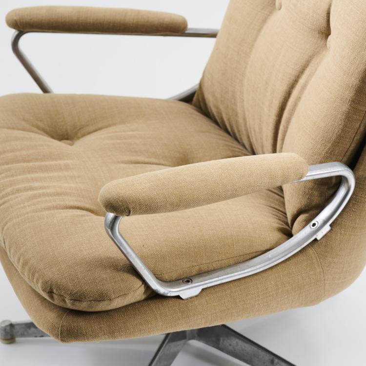 Bild 2 zu Objekt, Zwei Armlehnsessel 'Gentilina', 1960er Jahre (Entwurf), Andr&eacute; Vandenbeuck, Str&auml;ssle International, Wigoltingen, Schweiz, 183A 370
